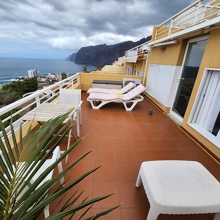 Los Gigantes,Huge Terrace,Sea View,Air Conditioning Puerto de Santiago (Tenerife) Exterior photo
